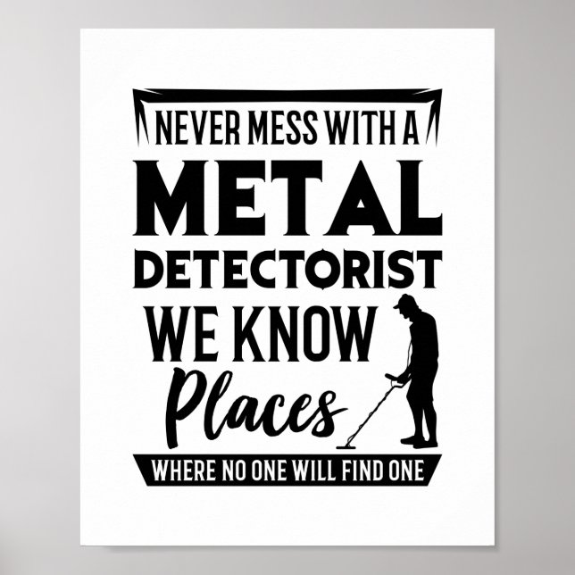 Metall Detectorist Poster (Framsidan)