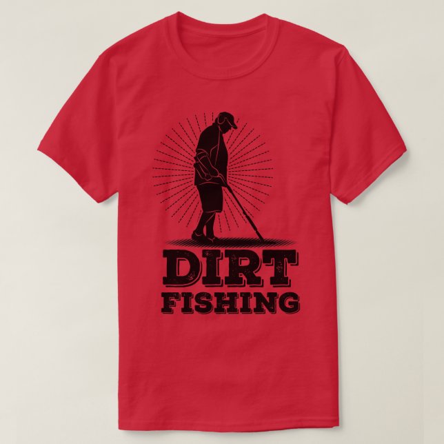 Metall Detectorist T Shirt (Design framsida)
