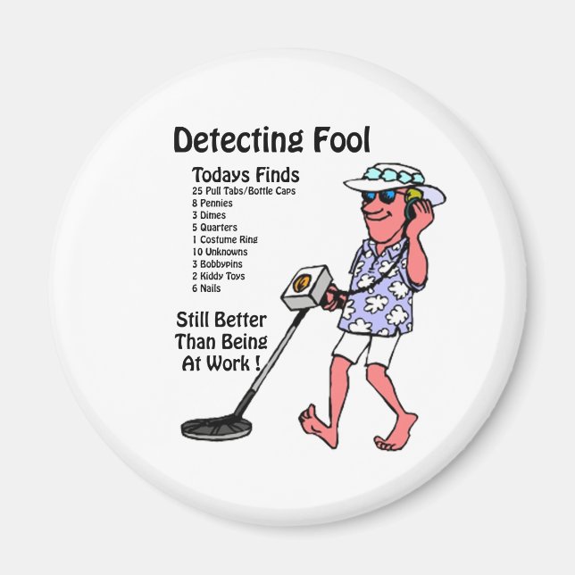 Metall Detectors Magnet (Framsidan)