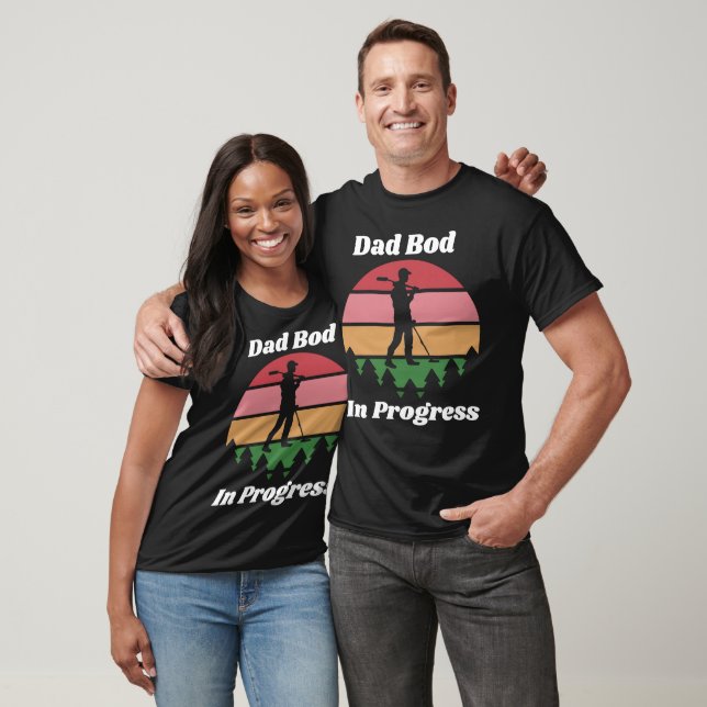 Metall-detektering, Coola T-Shirt för Pappa-blod u (Unisex)