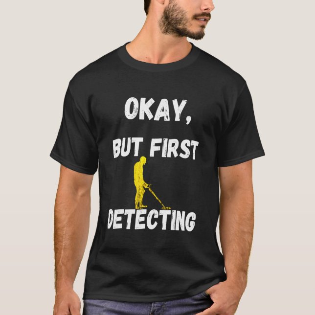 Metall-detektion Relic Hunting Detection Hunter De T Shirt (Framsida)