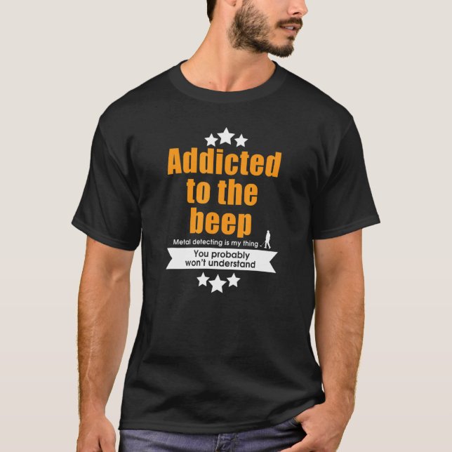 Metall-detektiver Metall-detektering T Shirt (Framsida)