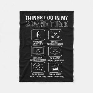 Metall-detektor. Relic Hunting. Metall upptäcker Fleecefilt