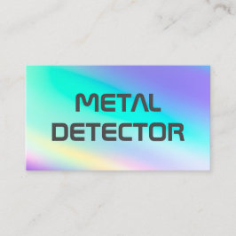 Metall-detektor Visitkort