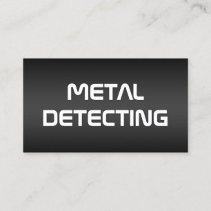 Metall-detektor Visitkort