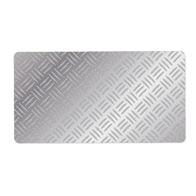 Metall diamant mönster fraktsedel (Framsidan)