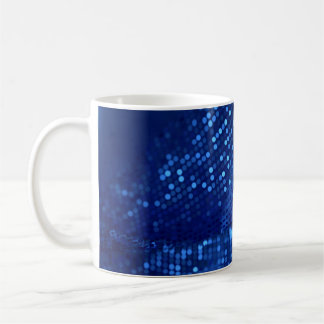 Metall Drapery Luxury 3D-bakgrund. Kaffemugg
