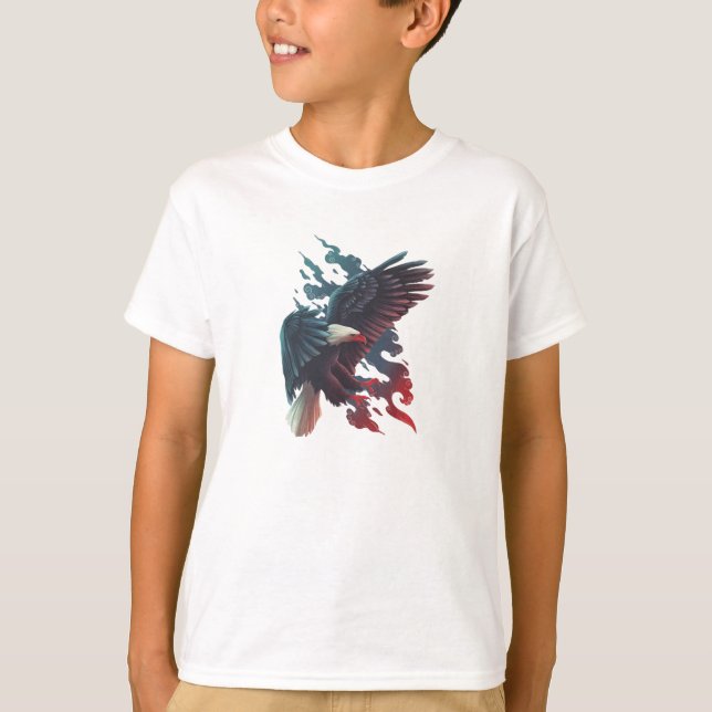 Metall Eagle T Shirt (Framsida)