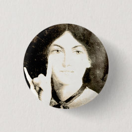 Metall Emily Bronte Button Knapp