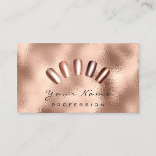 Metall för Manicure för smala för Visitkort
