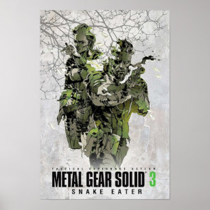 Metall Gear Solid 3-design Poster