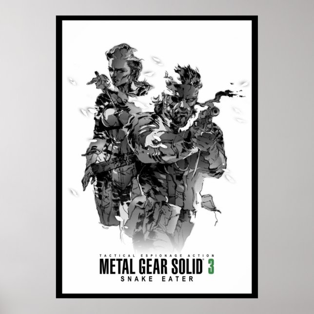 Metall Gear Solid 3 Poster (Framsidan)