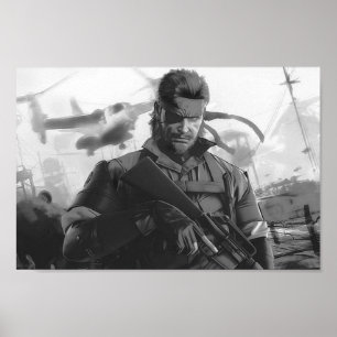 Metall Gear Solid Big Chef Poster