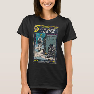 Metall Gear Solid - 'Enter Shadow Moses' Tecknad B T Shirt