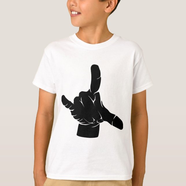 Metall hand vid grindcore konsertbarn tee shirt (Framsida)