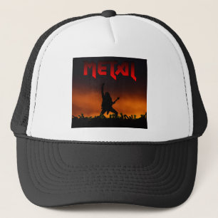 Metall Hat Truckerkeps