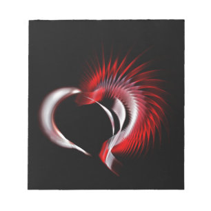 Metall Heart Anteckningsblock