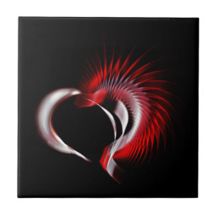 Metall Heart Kakelplatta