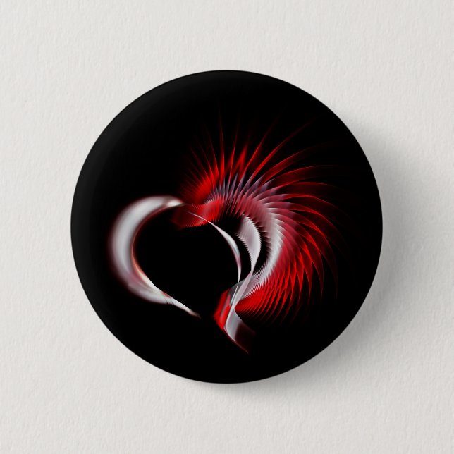 Metall Heart Knapp (Framsida)