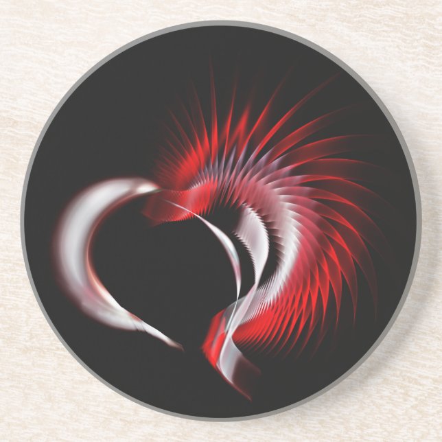 Metall Heart Underlägg (Framsidan)