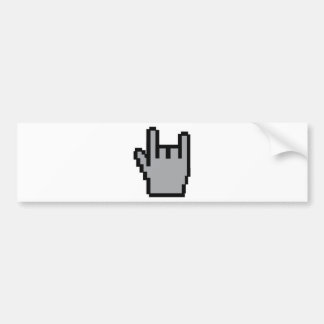 metall-huvud symbol bildekal