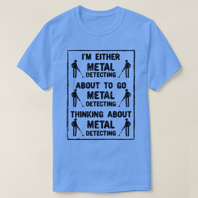 Metall Identifierar Metall-detektor 1 T Shirt (Design framsida)