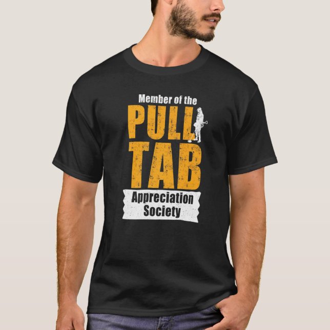 Metall Identifierar Metall på Dra-fliken T Shirt (Framsida)