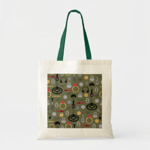 Metall Identifierar Tote Bag Tygkasse