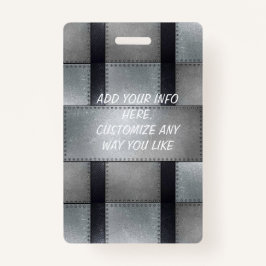 Metall inspirerat anställdemblem