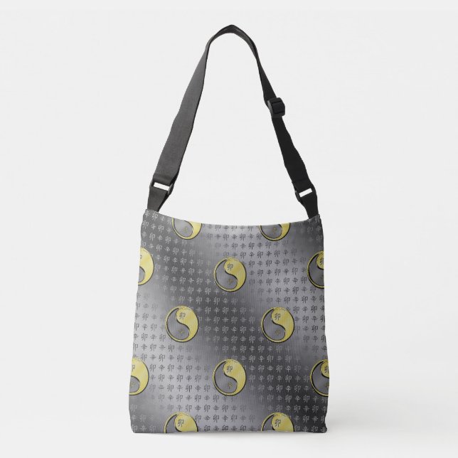 Metall-kaninens år axelväska (Framsida)