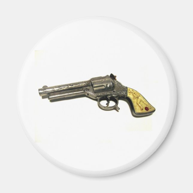 Metall Leksak Gun Magnet (Framsidan)