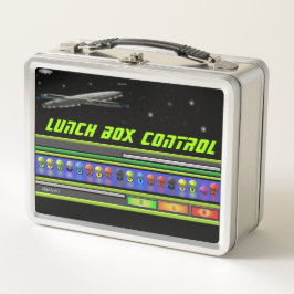 Metall Lunchbox U.F.O SPACE THEME by eliteArtKT