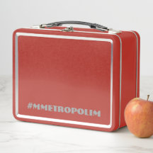 Metall LunchBoxes för Familjeprogrammet Mikropolim