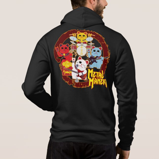 Metall Maneki T Shirt (Baksida)