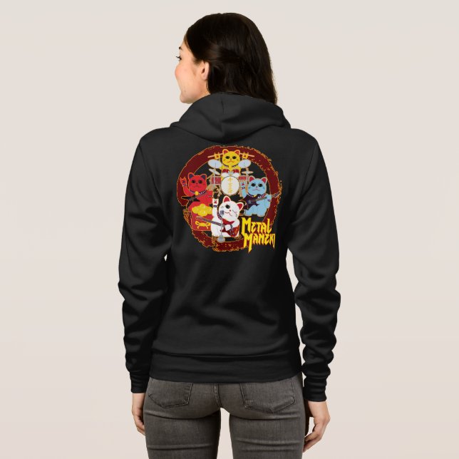Metall Maneki T Shirt (Hel baksida)