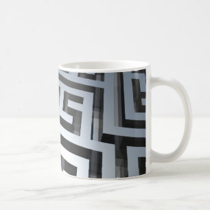 Metall Maze Kaffemugg