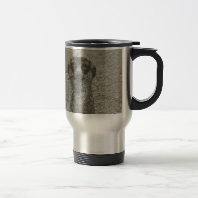 metall meerkat resemugg (Höger)