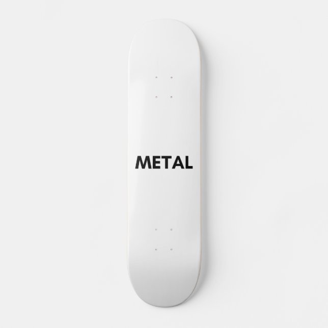metall mini skateboard bräda 18,5 cm (Framsida)