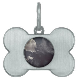 Metall moln ID-bricka husdjur