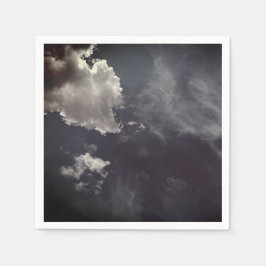 Metall moln pappersservett