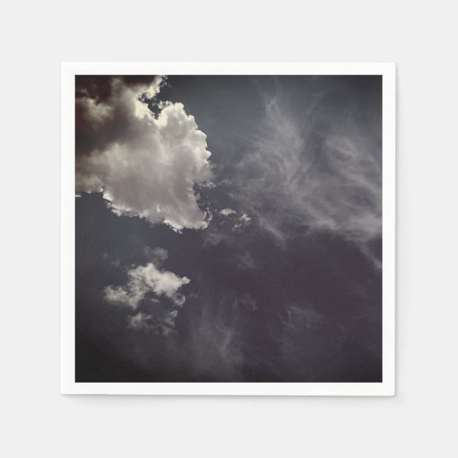 Metall moln pappersservett (Framsidan)