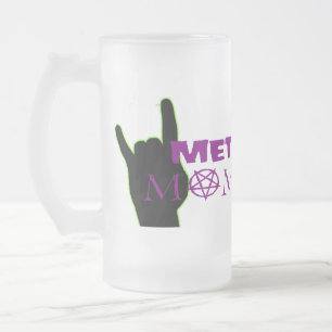 Metall Momma Frostat Ölglas