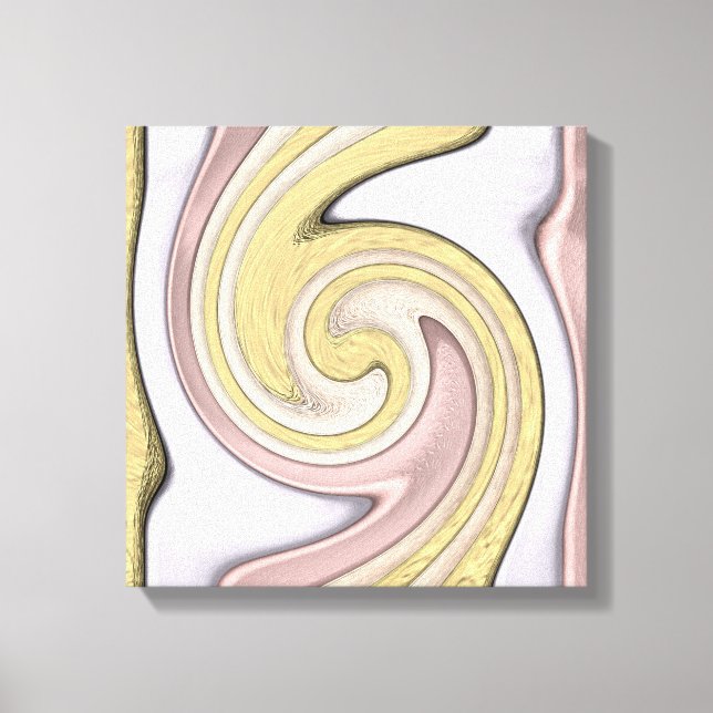 Metall mönster med skina, konst canvastryck (Framsida)