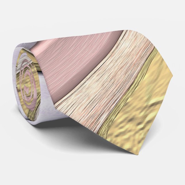 Metall mönster med skinn slips (Rullad)