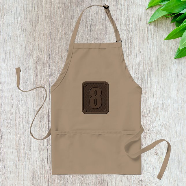 Metall nummer åtta Apron Förkläde (Skapare uppladdad)