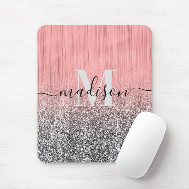 Metall och Glitter Musmatta (Med mus)