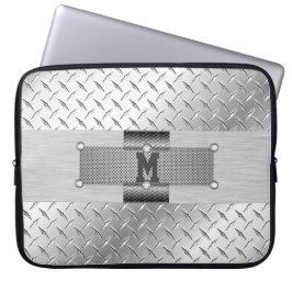 Metall och Steel Electronics Bag Laptop Fodral