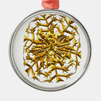 Metall Oval Ornament