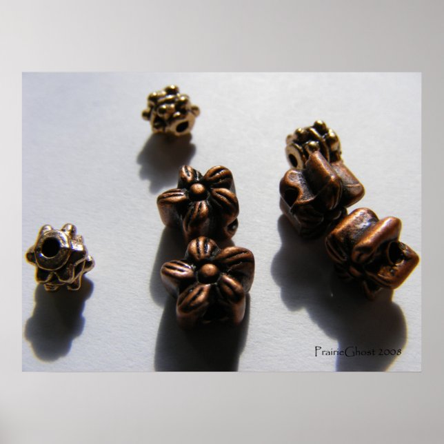 METALL PÄRLOR 1 POSTER (Framsidan)