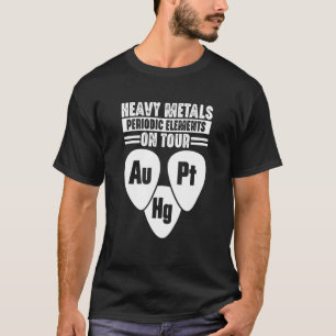 Metall Periodisk Inslag på Tour Au Pt Hg T Shirt
